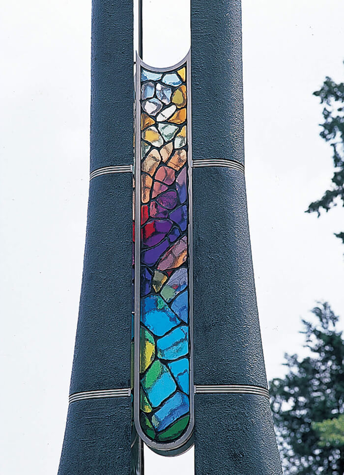 ダル・ド・ヴェール作品（ステンドグラスクローズアップ）