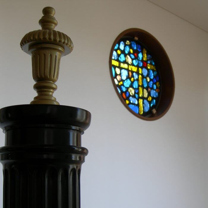 取り付けたダル・ド・ヴェールの様子