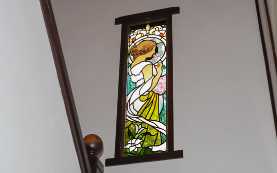 個人邸宅 アール・ヌーボー、ヴィクトリアデザイン | ステンドグラス